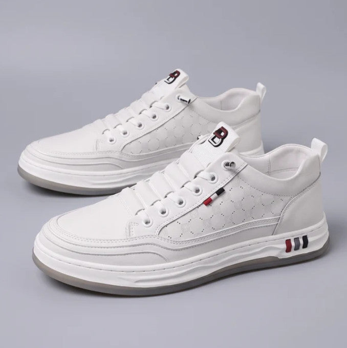 Corwin Sneakers in white, three-quarter view