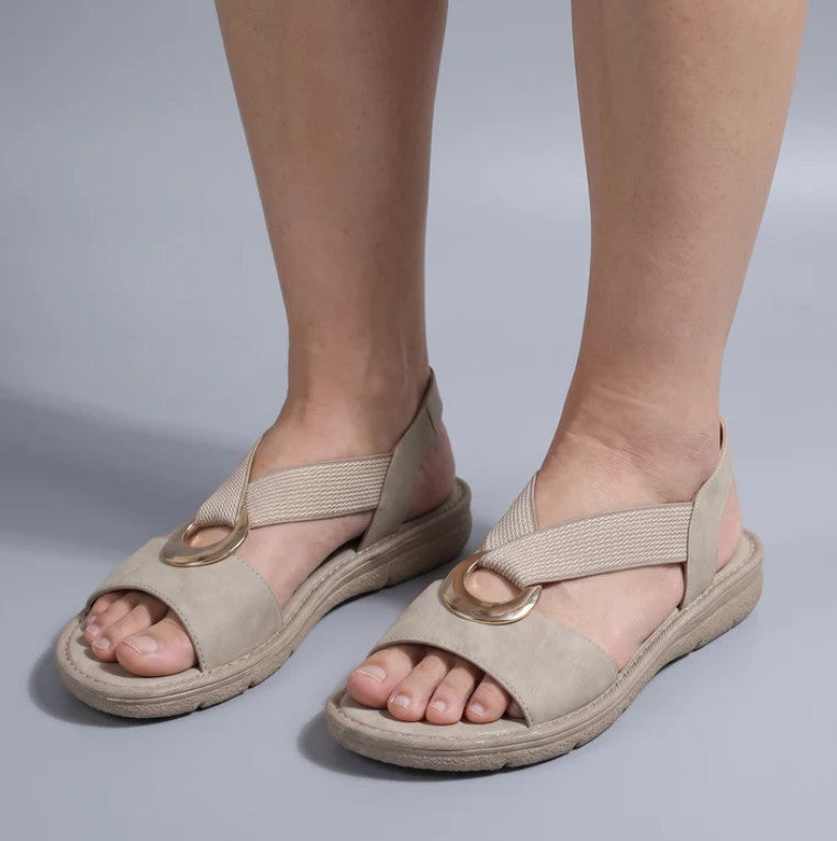 Beige Rosmere sandals